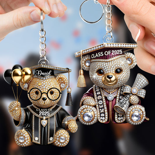 Graduation Gift - Personalized Graduation Keychain