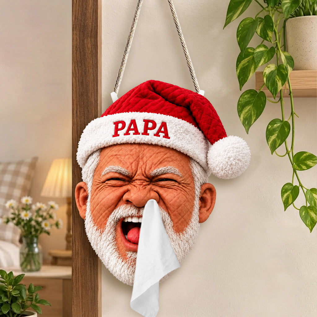 Funny Sneezing Gift For Dad, Husband, Uncles - Personalized Father Pull-Out Organizer