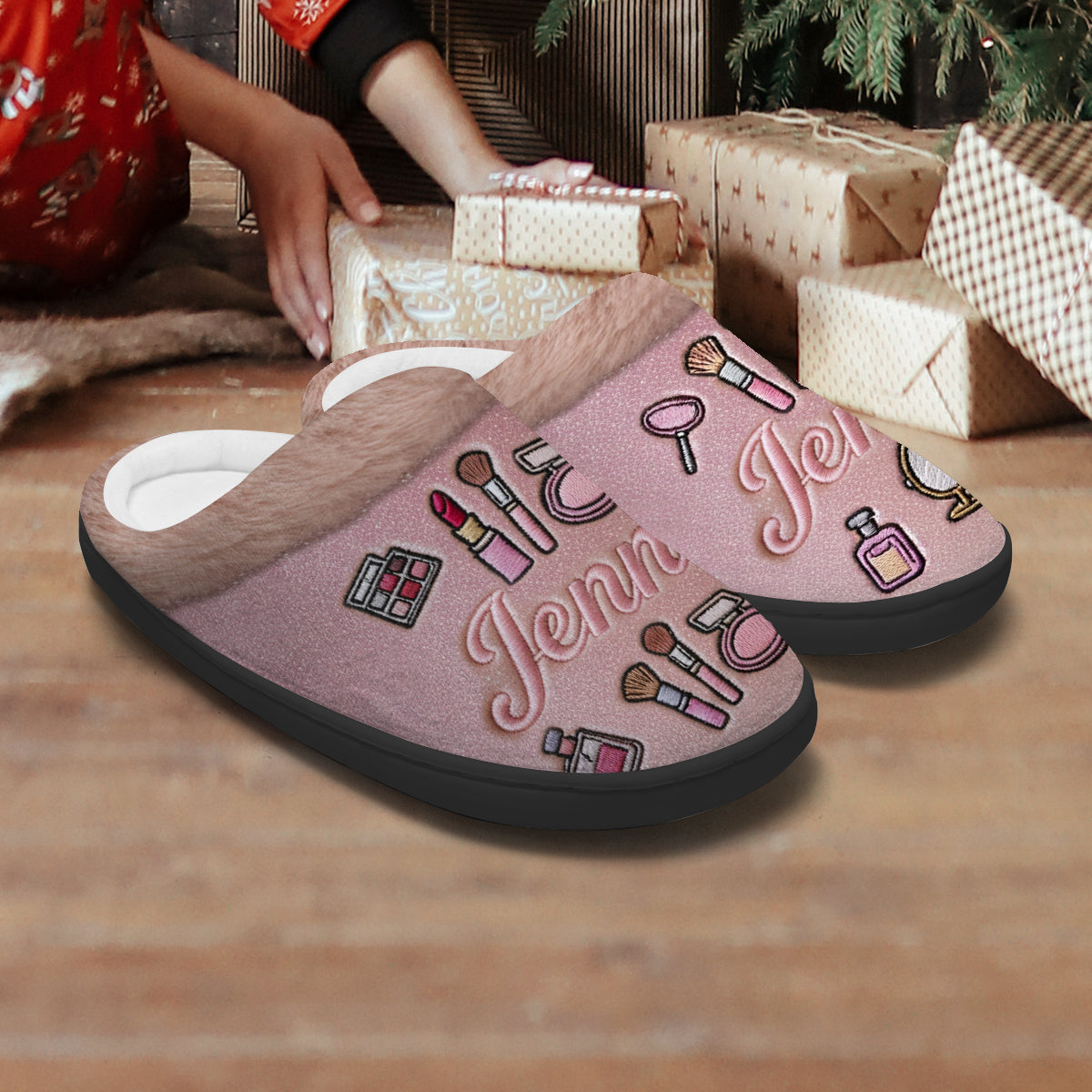 Love Makeup - Personalized Makeup Slippers
