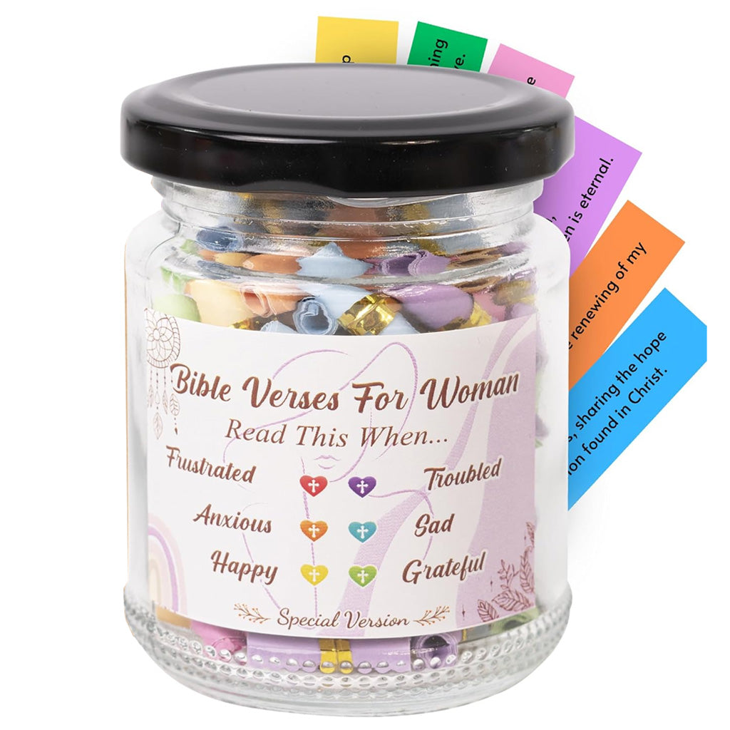 Bible Verse Jar Mothers Day Christian Gifts For Mom