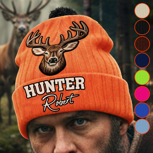 Love Hunting - Personalized Hunting Beanie Hat