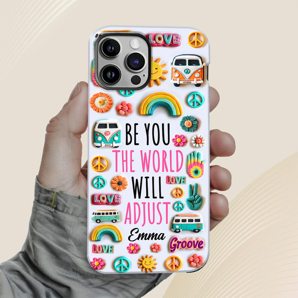 Be You - Personalized Hippie Full Print Phone Case