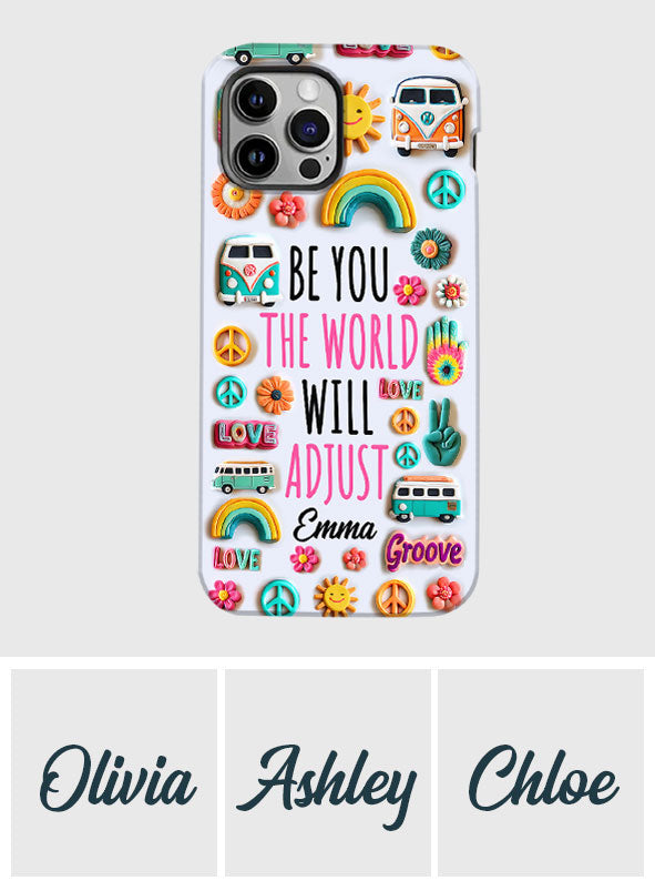 Be You - Personalized Hippie Full Print Phone Case