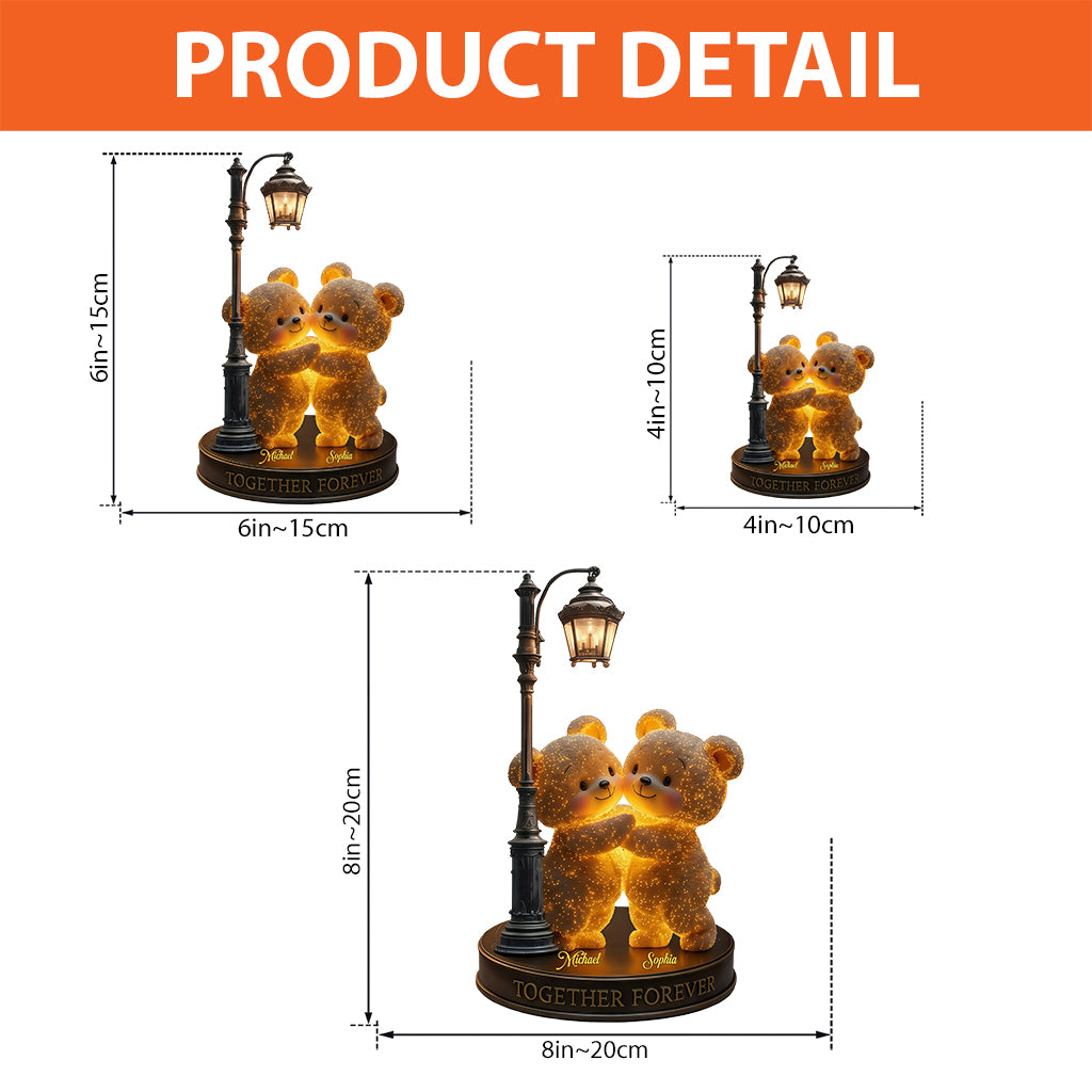 Together Forever - Personalized Couple Custom Shaped Acrylic Plaque