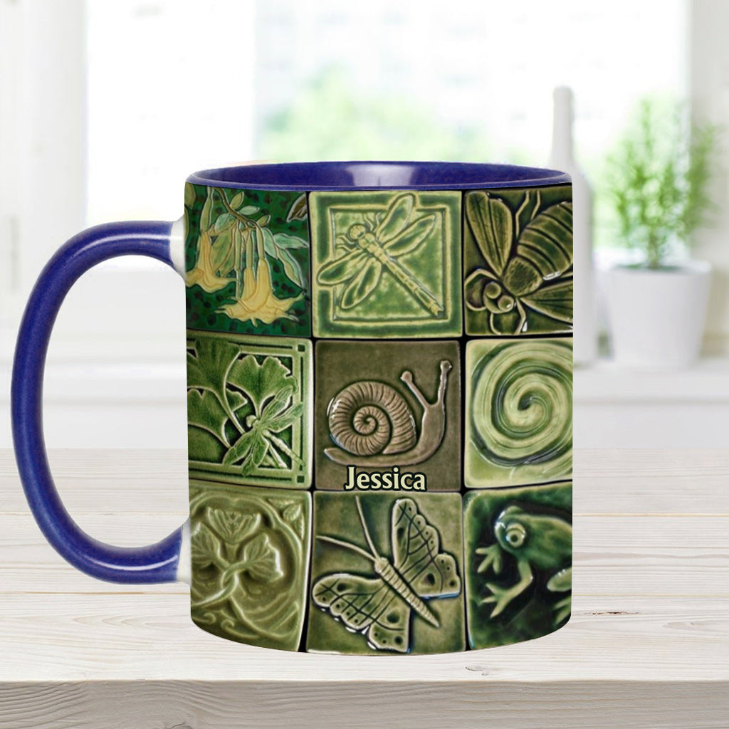 Love Gardening - Personalized Gardening Accent Mug