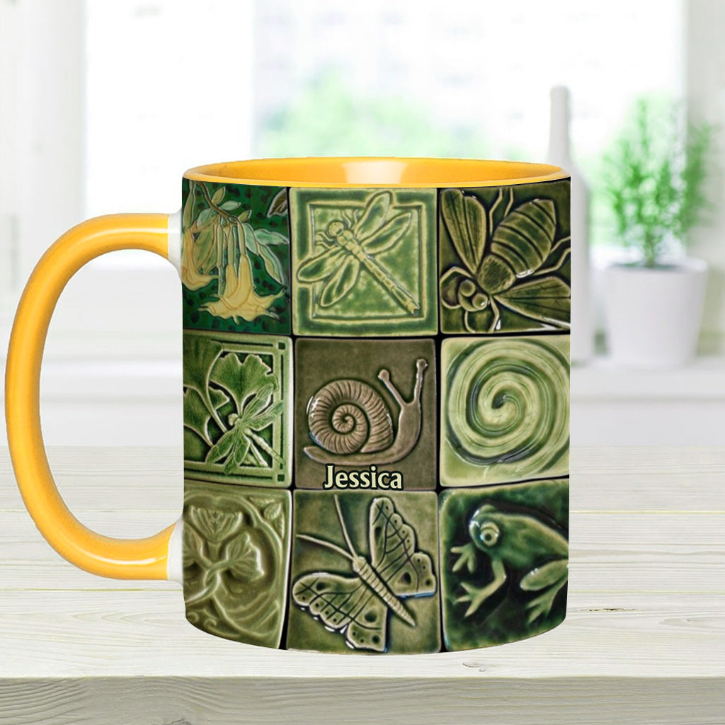 Love Gardening - Personalized Gardening Accent Mug