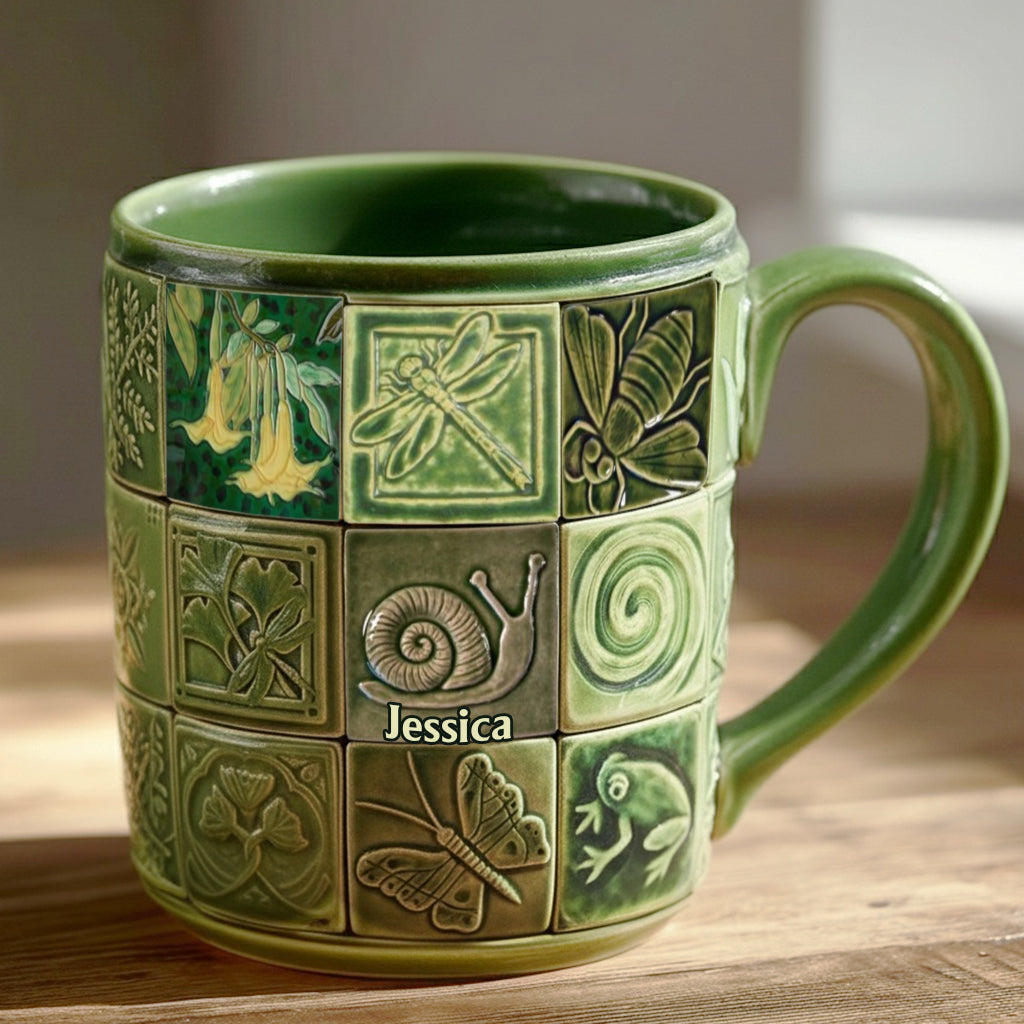 Love Gardening - Personalized Gardening Accent Mug