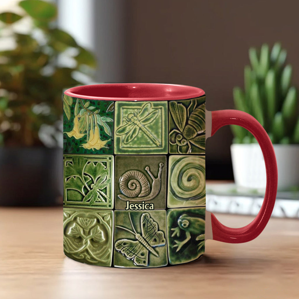 Love Gardening - Personalized Gardening Accent Mug