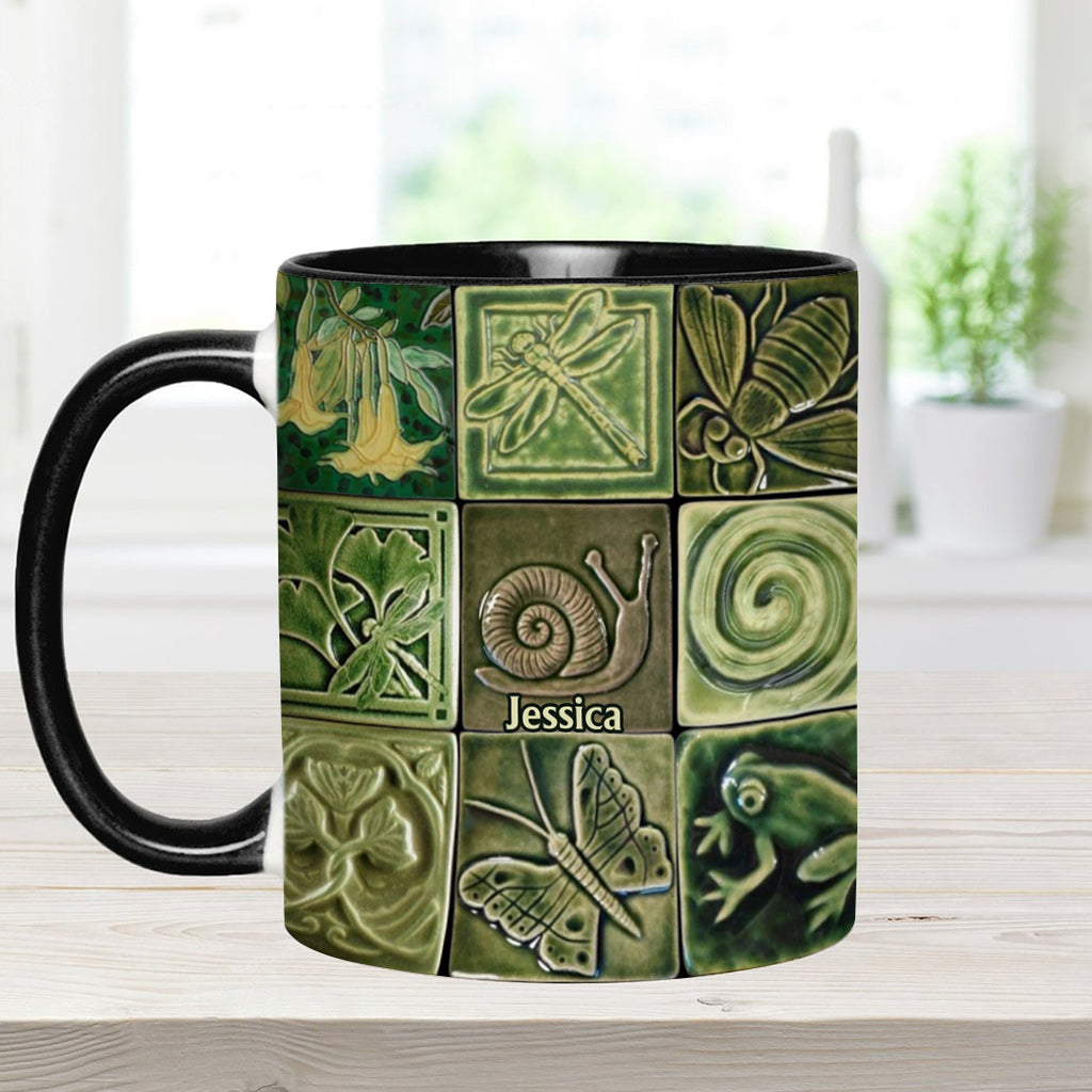 Love Gardening - Personalized Gardening Accent Mug