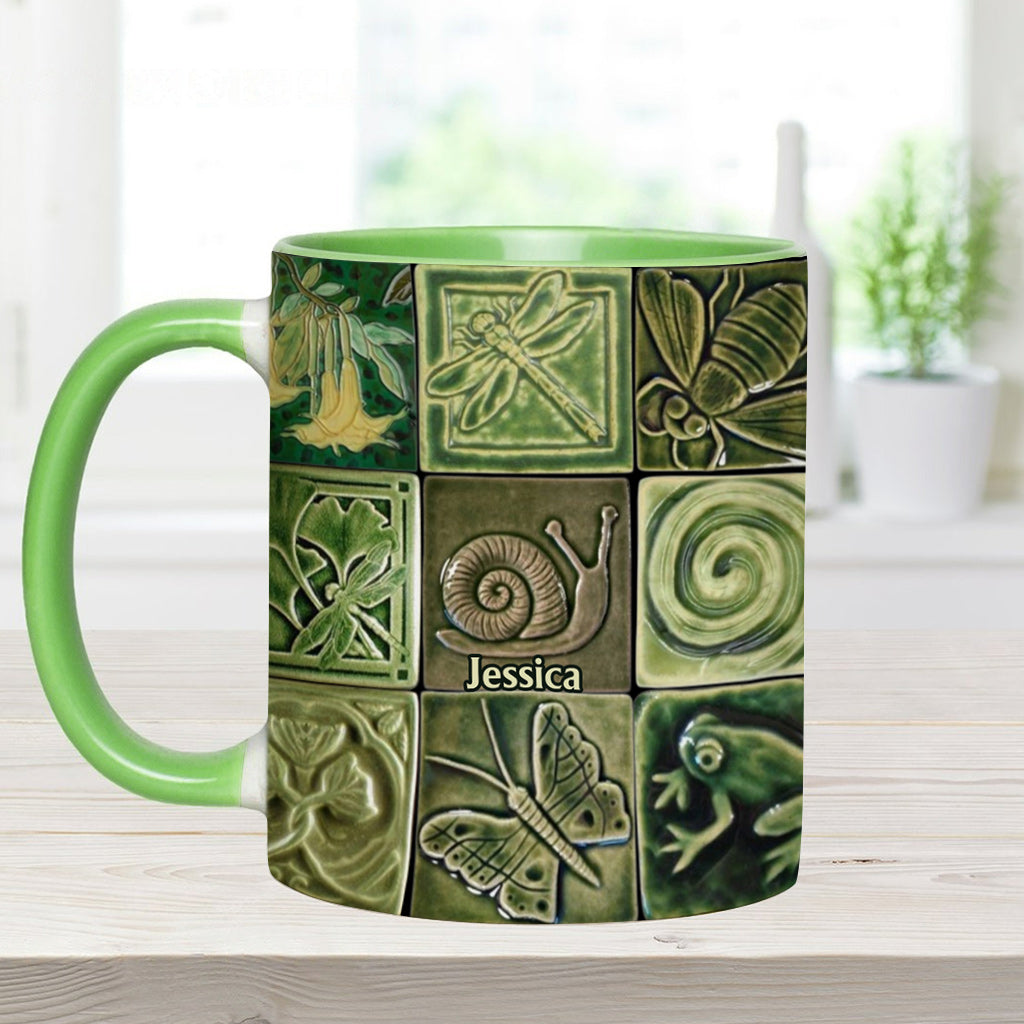 Love Gardening - Personalized Gardening Accent Mug