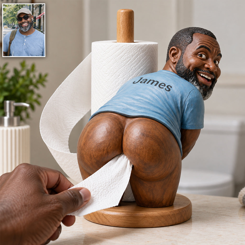 Nice Butt - Personalized Spicy Couple Paper Towel Stand