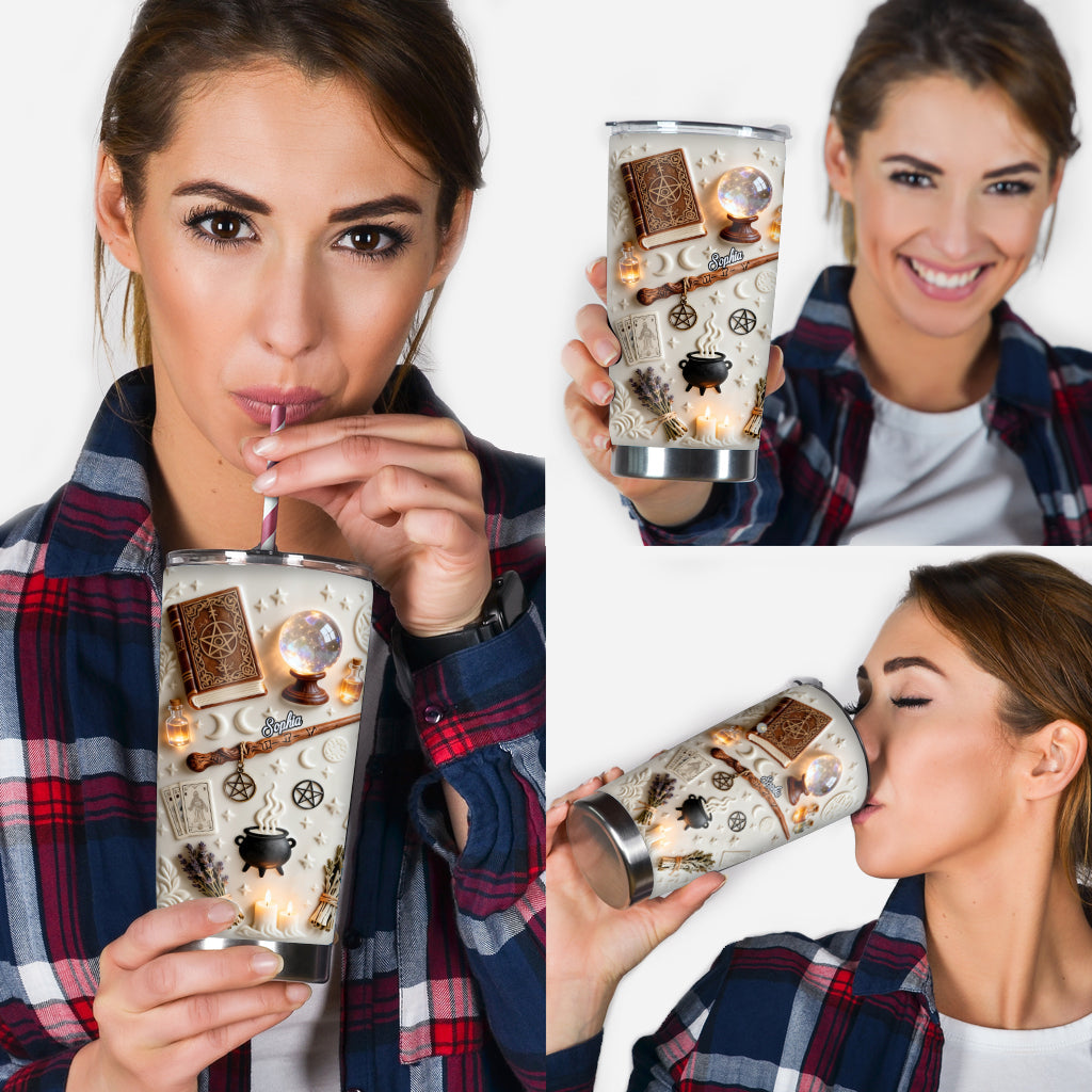 Witchcraft - Personalized Witch Tumbler