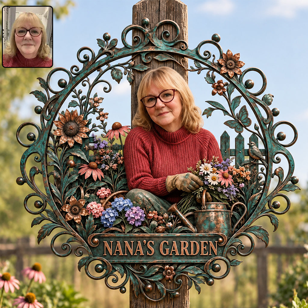 Custom From Any Photo - Personalized Graduation 3D Printed Cut Metal Sign
