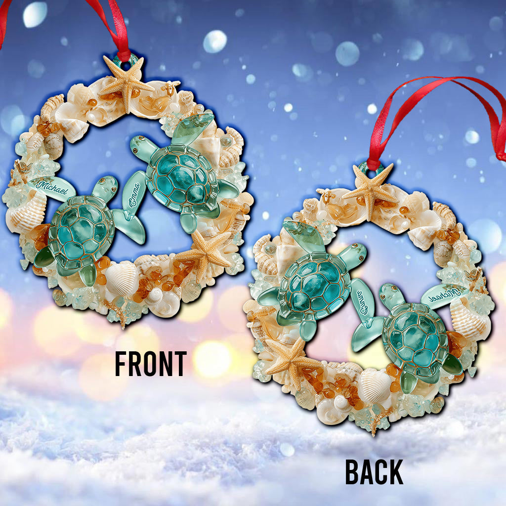 You & Me We Got This - Personalized Turtle Ornament