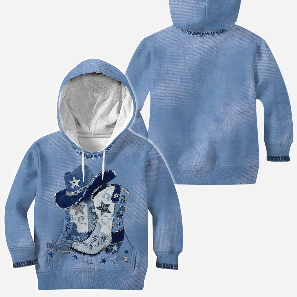 Cowgirl Boots - Personalized Cowgirl All Over Shirt