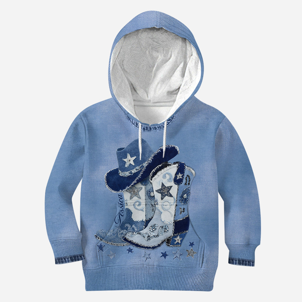 Cowgirl Boots - Personalized Cowgirl All Over Shirt