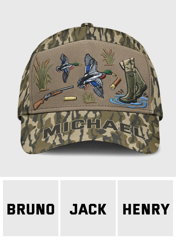Perfect Gift For Hunting Lovers - Personalized Hunting Classic Cap
