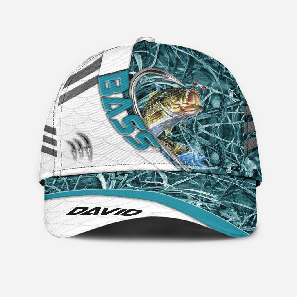 Bass Fishing Lover - Personalized Fishing Classic Cap