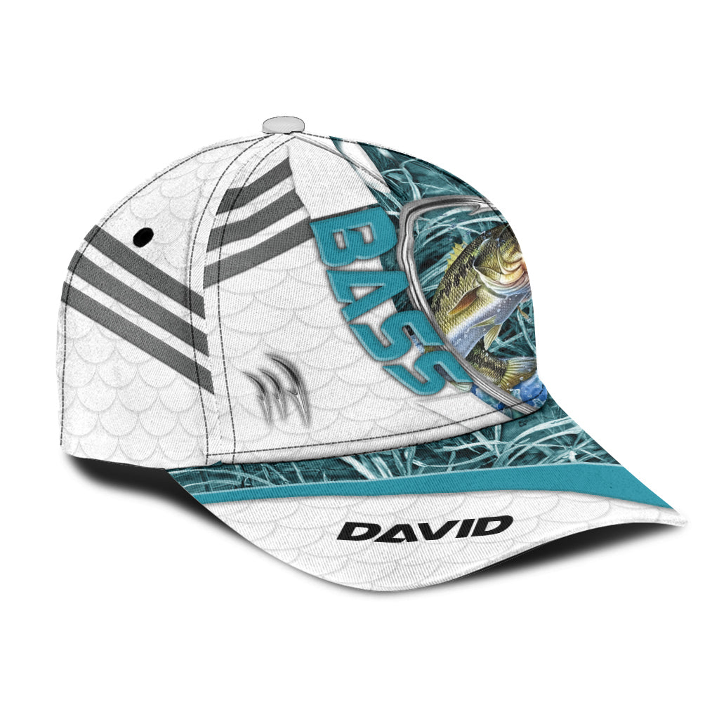 Bass Fishing Lover - Personalized Fishing Classic Cap