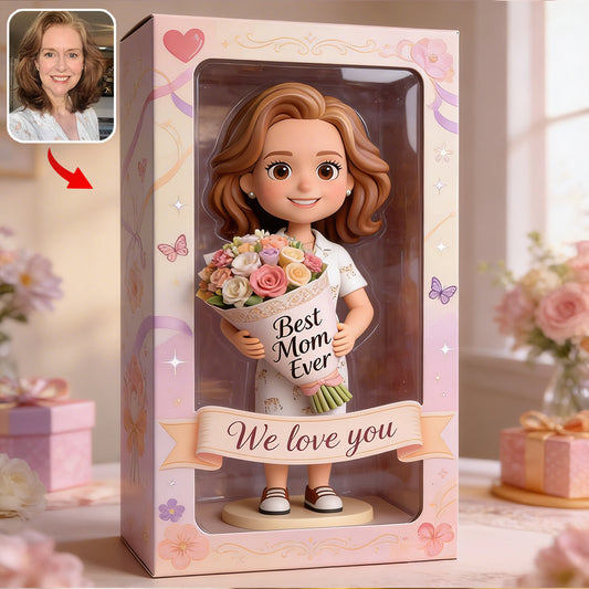 Custom Any Photo, Best Mom, Grandma Ever - Personalized Mother Custom Shaped Acrylic Plaque