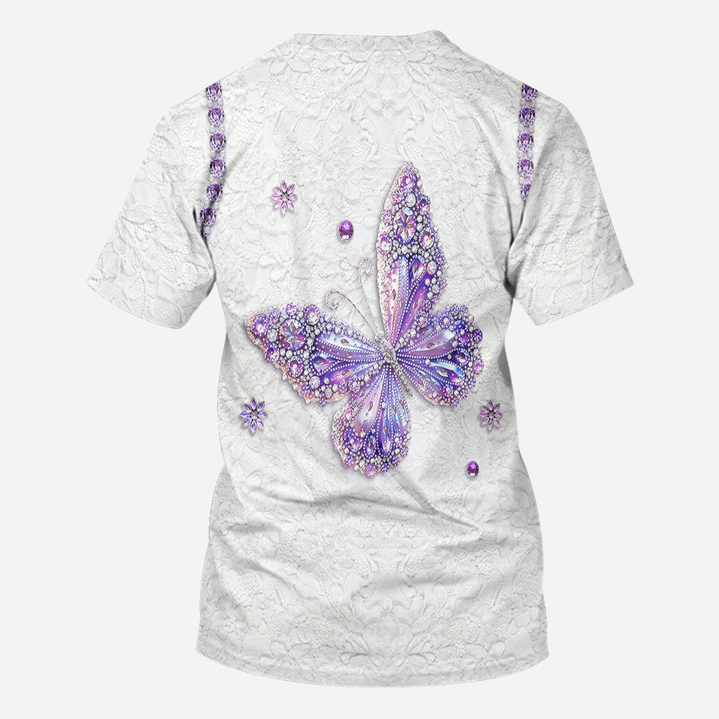 Beautiful Butterfly - Personalized Butterfly All Over Shirt