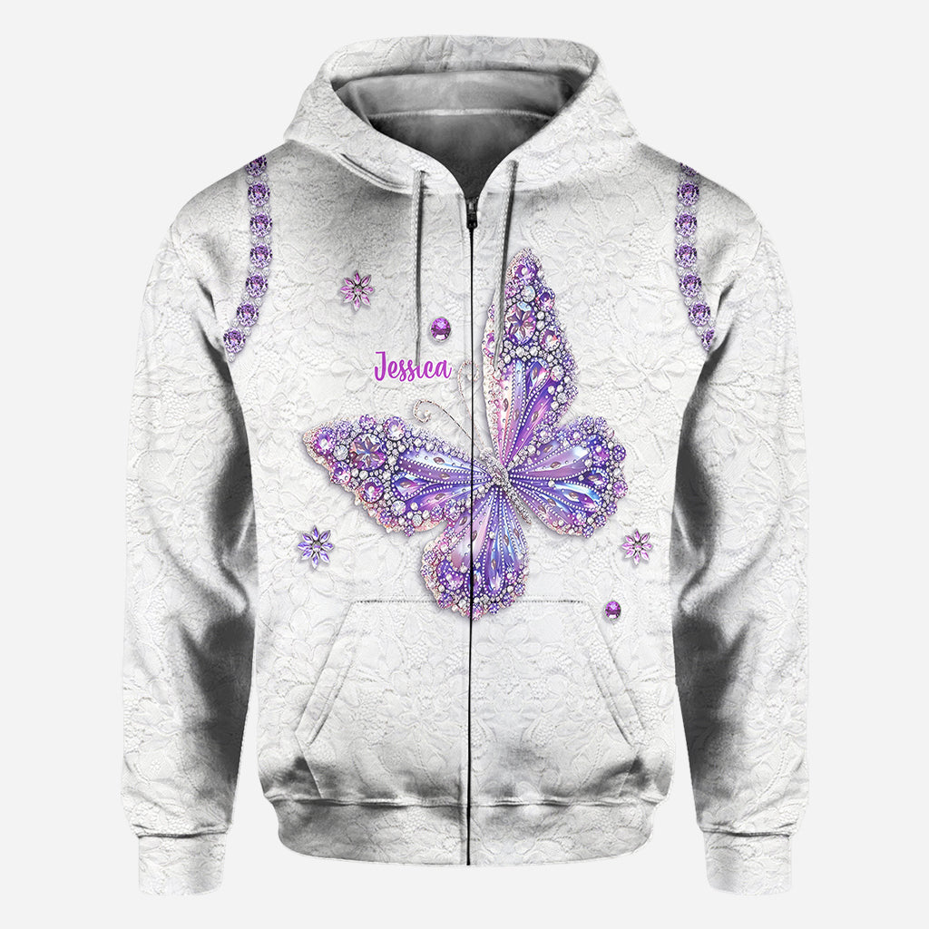Beautiful Butterfly - Personalized Butterfly All Over Shirt