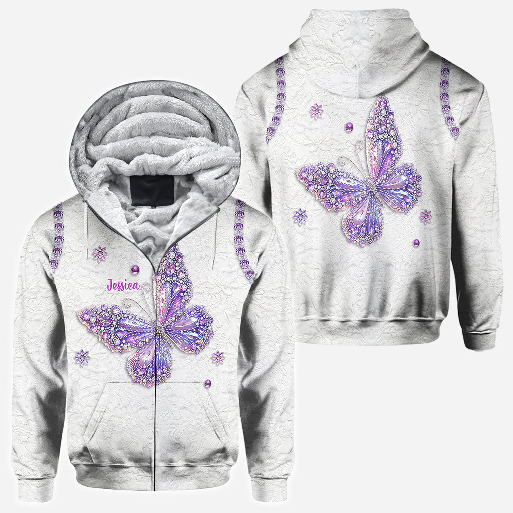 Beautiful Butterfly - Personalized Butterfly All Over Shirt