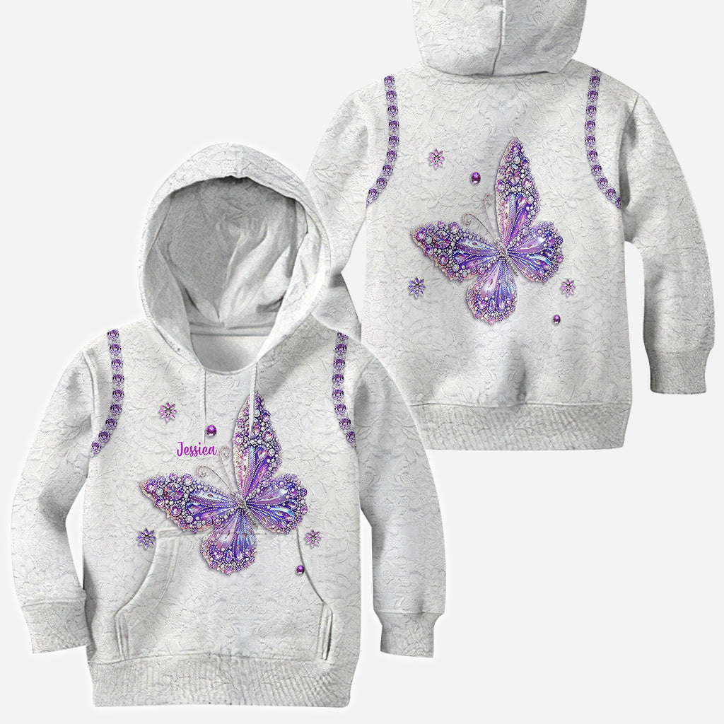 Beautiful Butterfly - Personalized Butterfly All Over Shirt