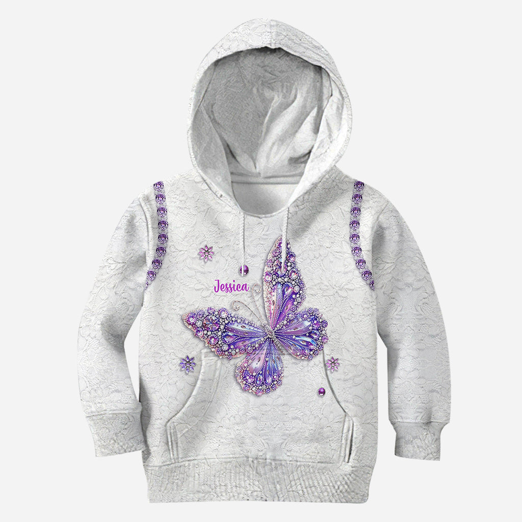 Beautiful Butterfly - Personalized Butterfly All Over Shirt