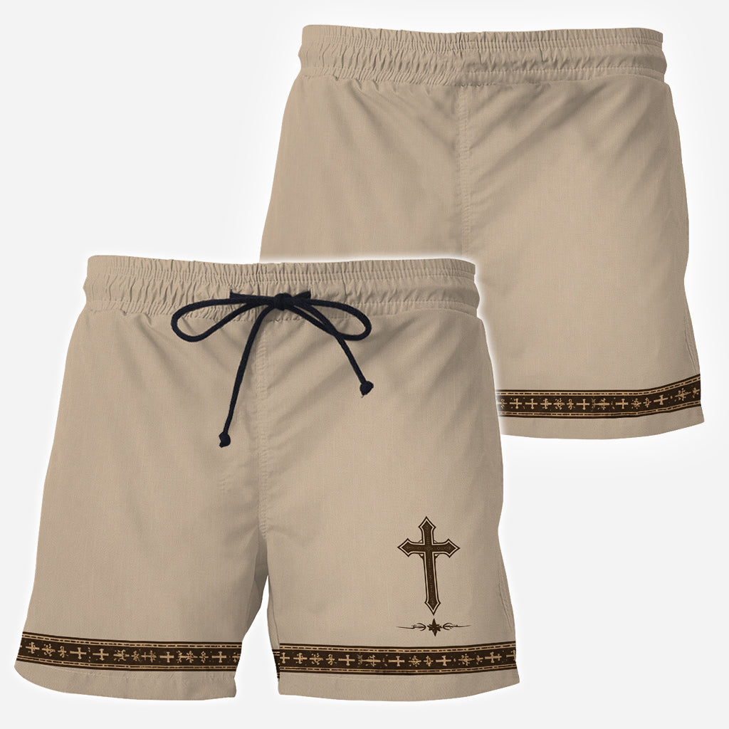 Man Of God - Personalized Christian Hawaiian Shirt & Men Shorts