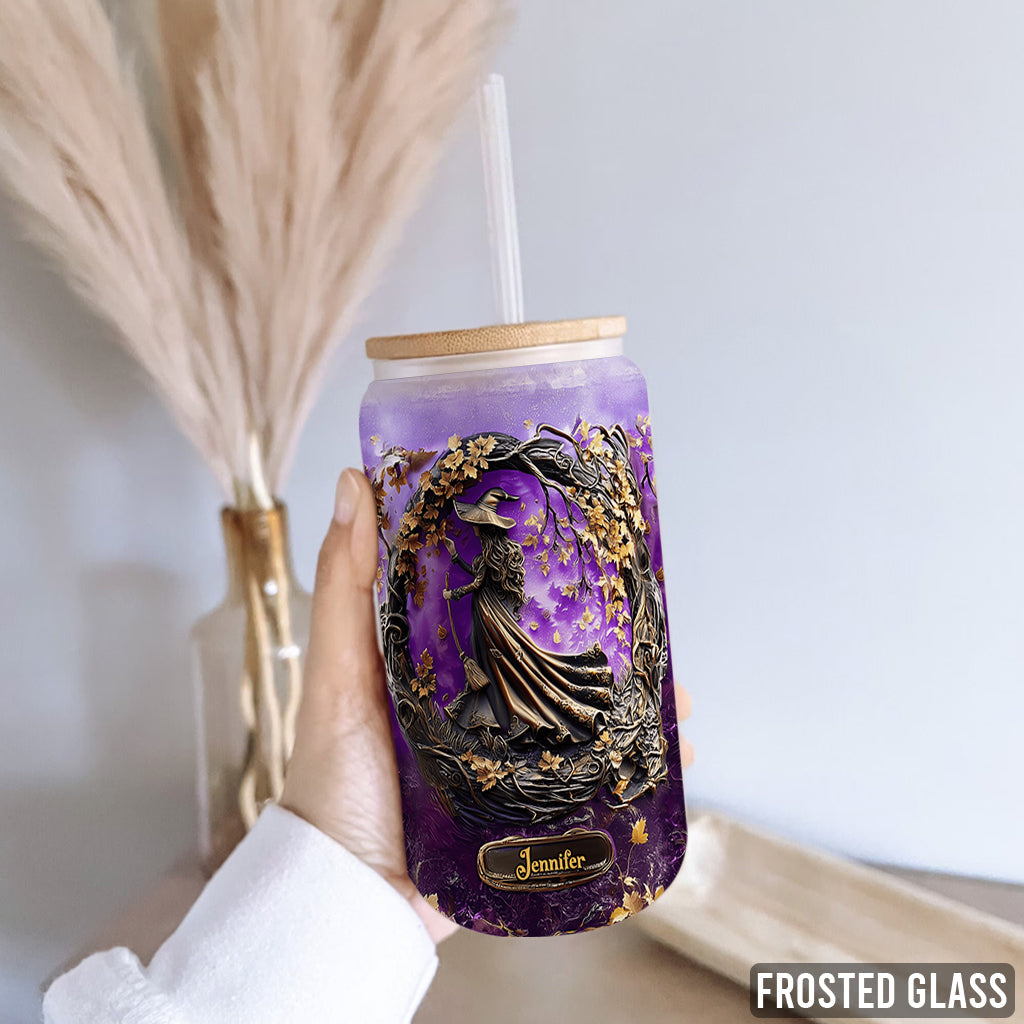 Magic Witch - Personalized Witch Can Glass