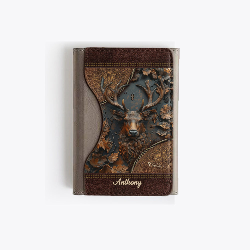 Stunning Deer - Personalized Hunting Magsafe Wallet
