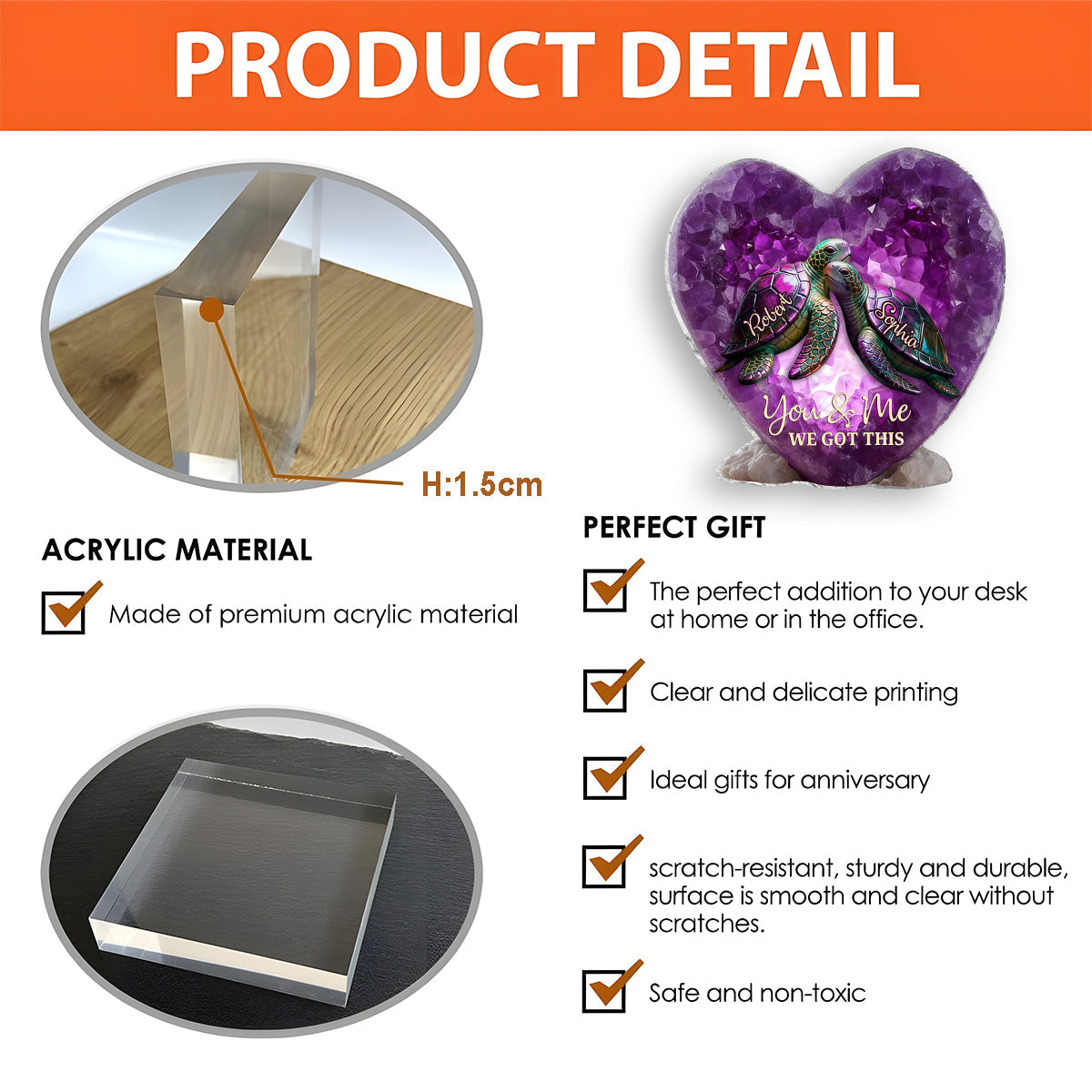 You & Me We Got This - Personalized Turtle Pocket Hug Card