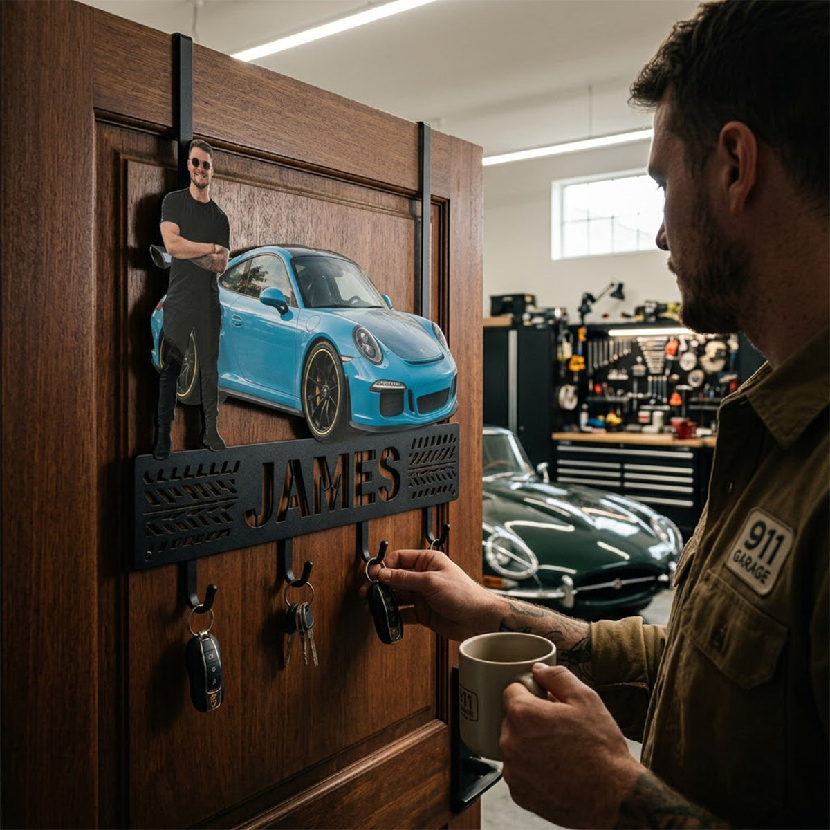 Best Ride - Personalized Car Lover Metal Door Hooks