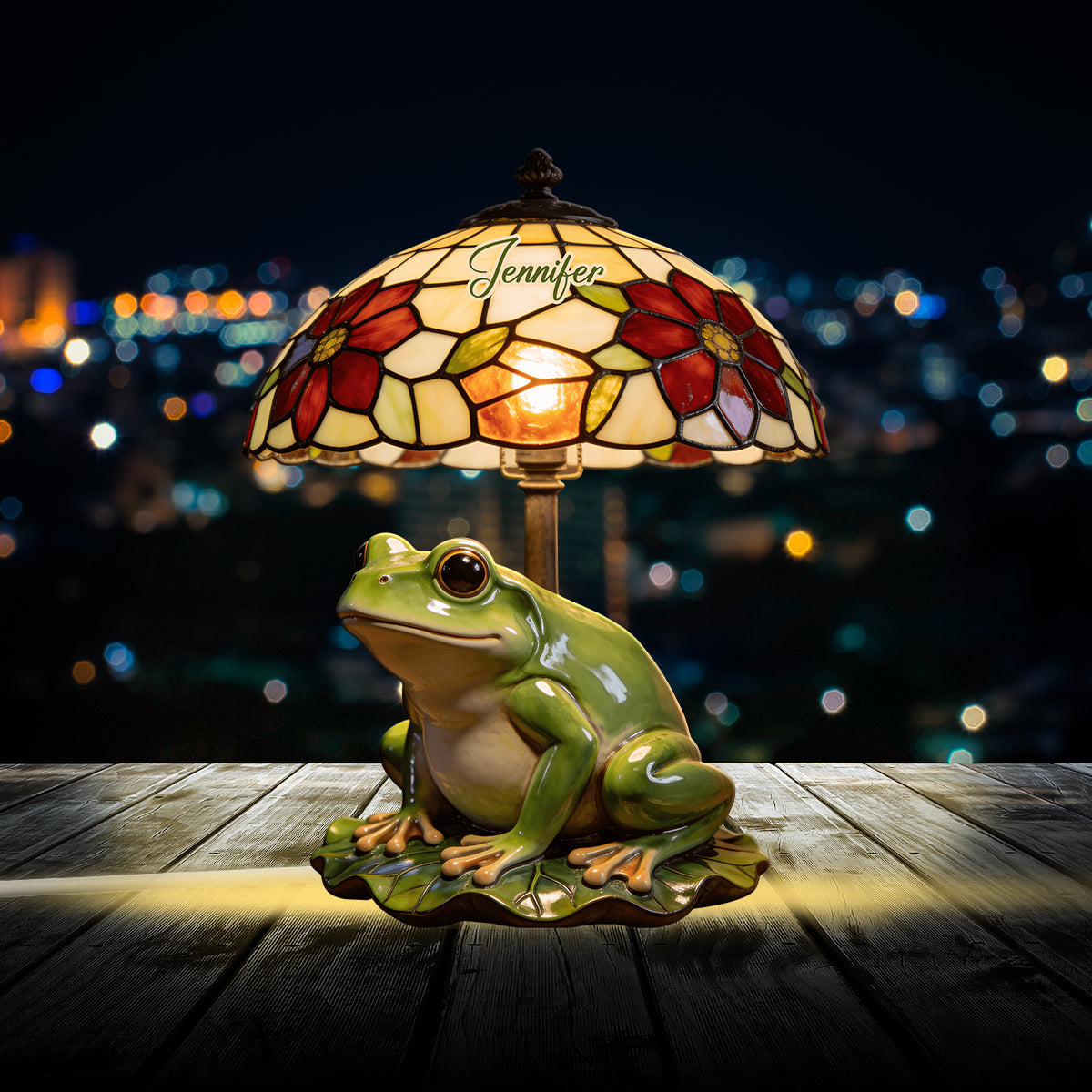 Love Frog - Personalized Frog Acrylic LED Night Light