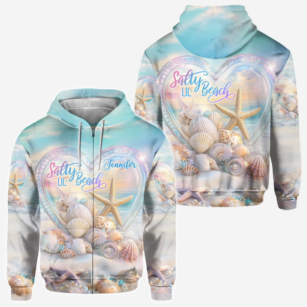 Salty Lil Beach - Personalized Sea Lover All Over Shirt