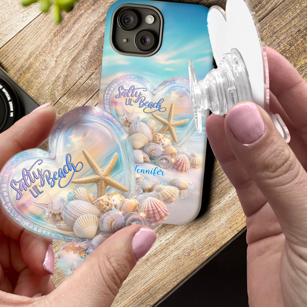 Salty Lil Beach - Personalized Sea Lover Full Print Phone Case