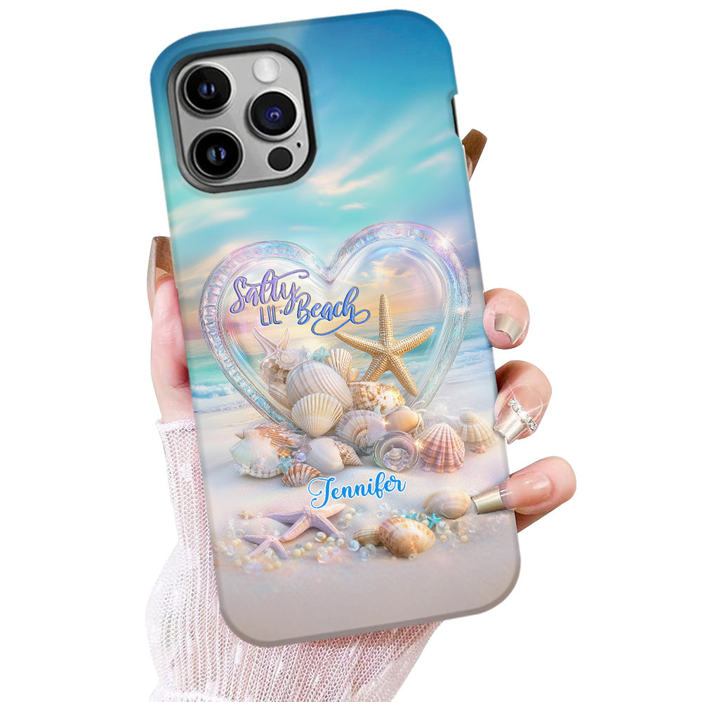 Salty Lil Beach - Personalized Sea Lover Full Print Phone Case