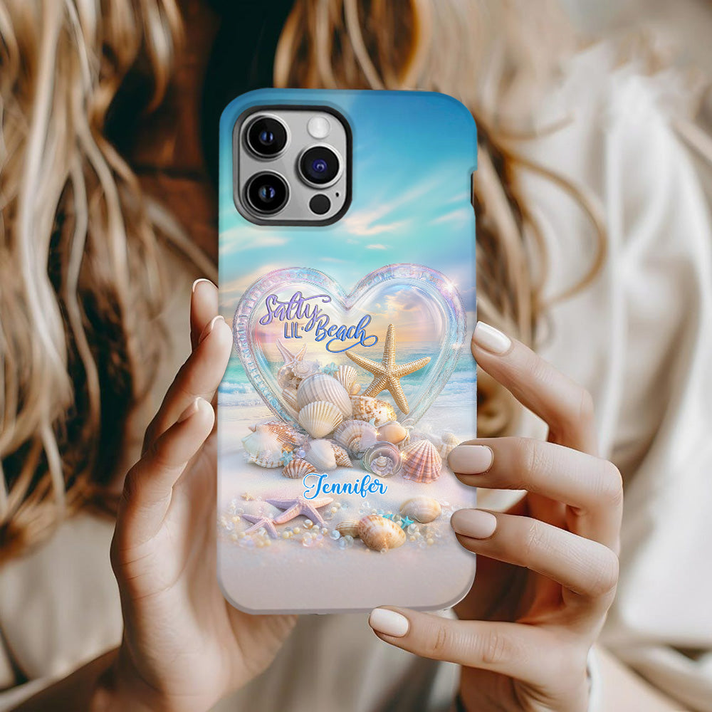 Salty Lil Beach - Personalized Sea Lover Full Print Phone Case