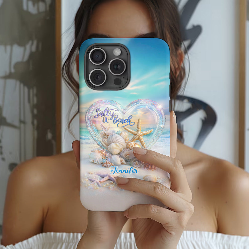 Salty Lil Beach - Personalized Sea Lover Full Print Phone Case