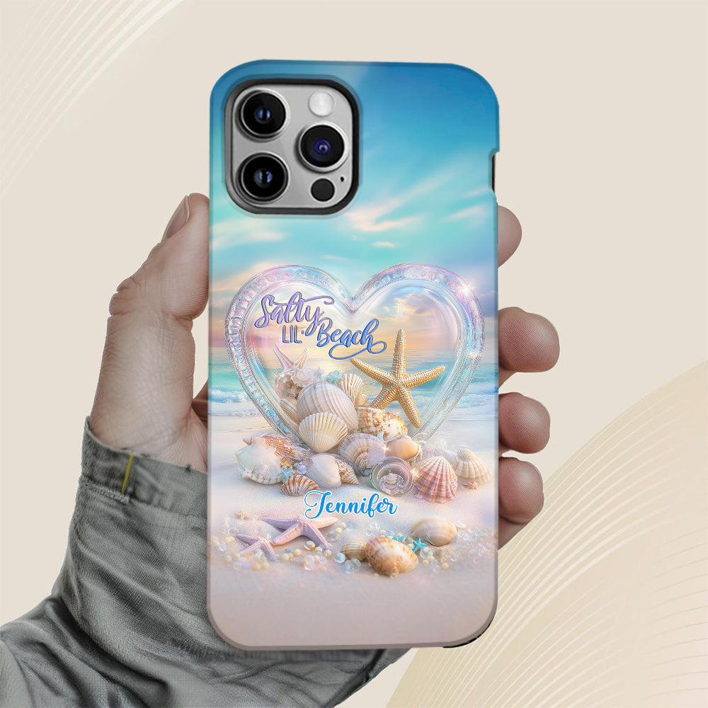 Salty Lil Beach - Personalized Sea Lover Full Print Phone Case