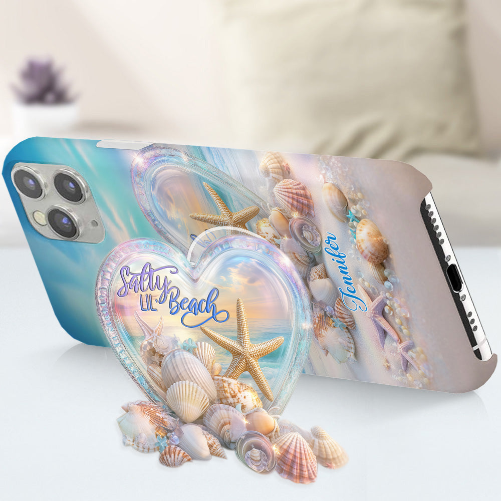 Salty Lil Beach - Personalized Sea Lover Full Print Phone Case