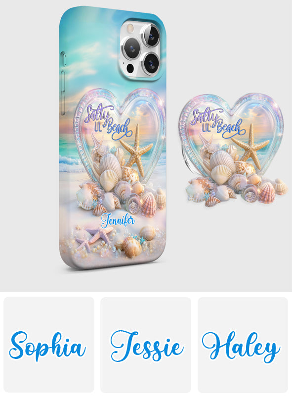 Salty Lil Beach - Personalized Sea Lover Full Print Phone Case
