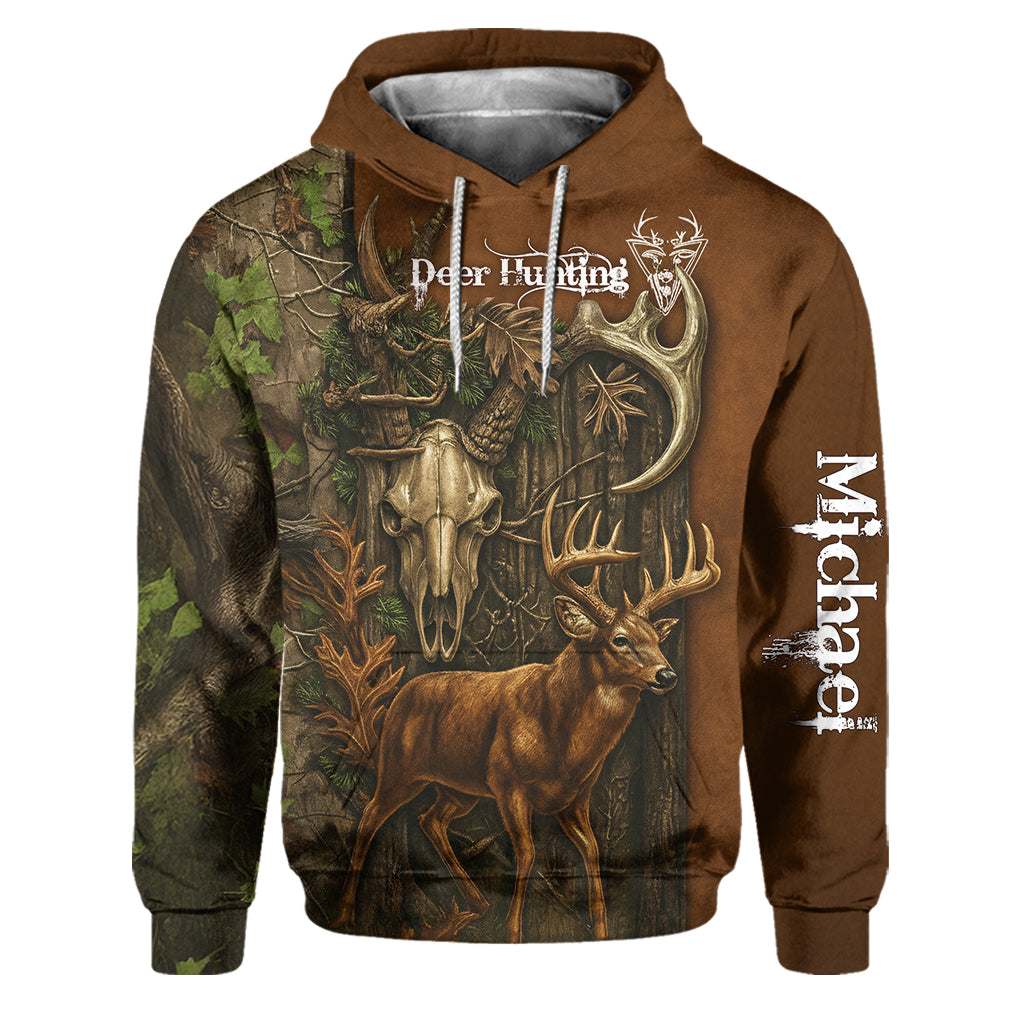 Deer Hunter - Personalized Hunting Hoodie and Sweatpants