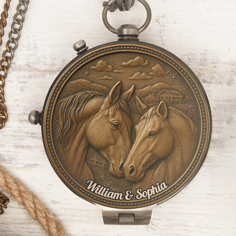 Find Your Way Back To Me - Personalized Couple Compass