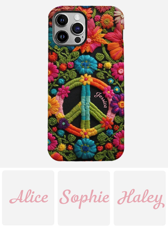 Hippie Soul - Personalized Hippie Full Print Phone Case