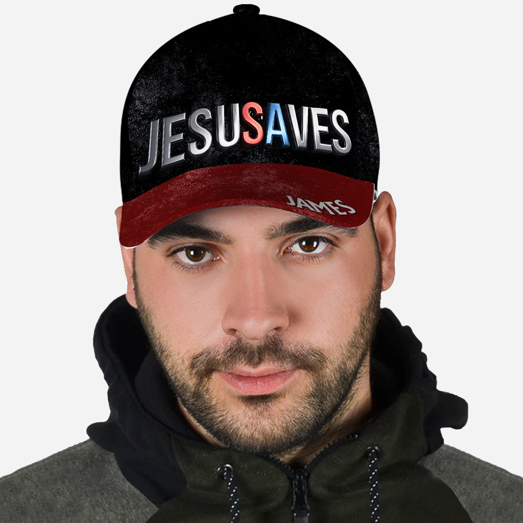 Jesusaves - Personalized Christian Classic Cap