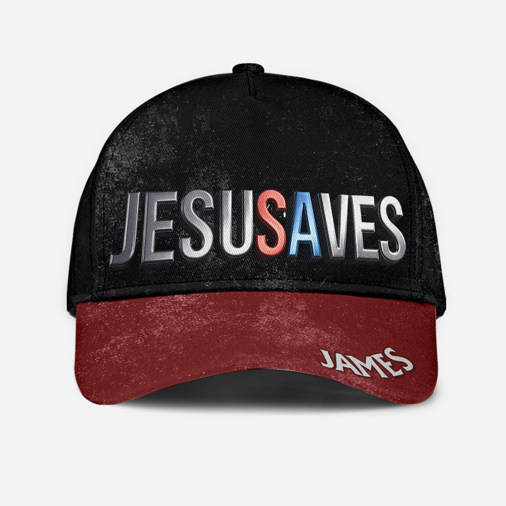 Jesusaves - Personalized Christian Classic Cap