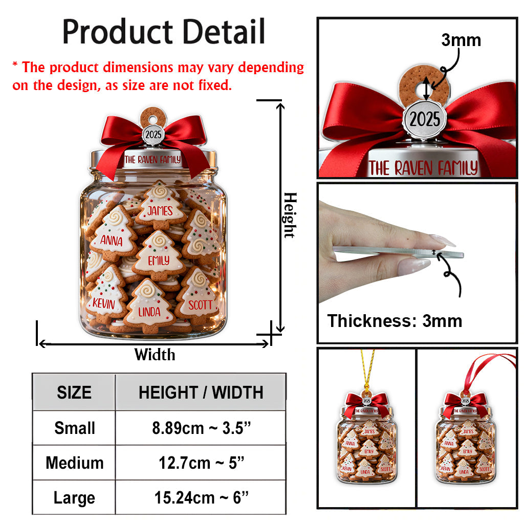 Our Family - Personalized Family Ornament