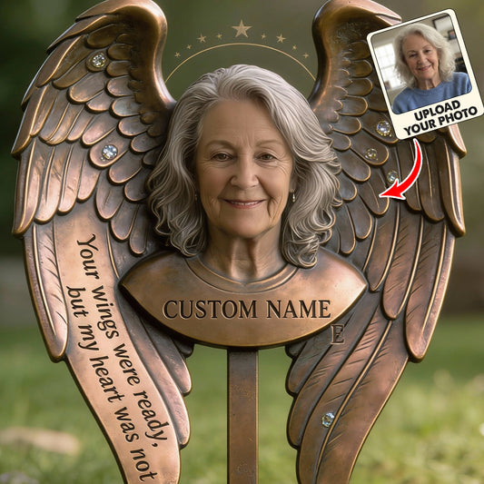 Always On Our Minds - Personalized Memorial Acrylic Garden Sign/ Acrylic Plaque Sign